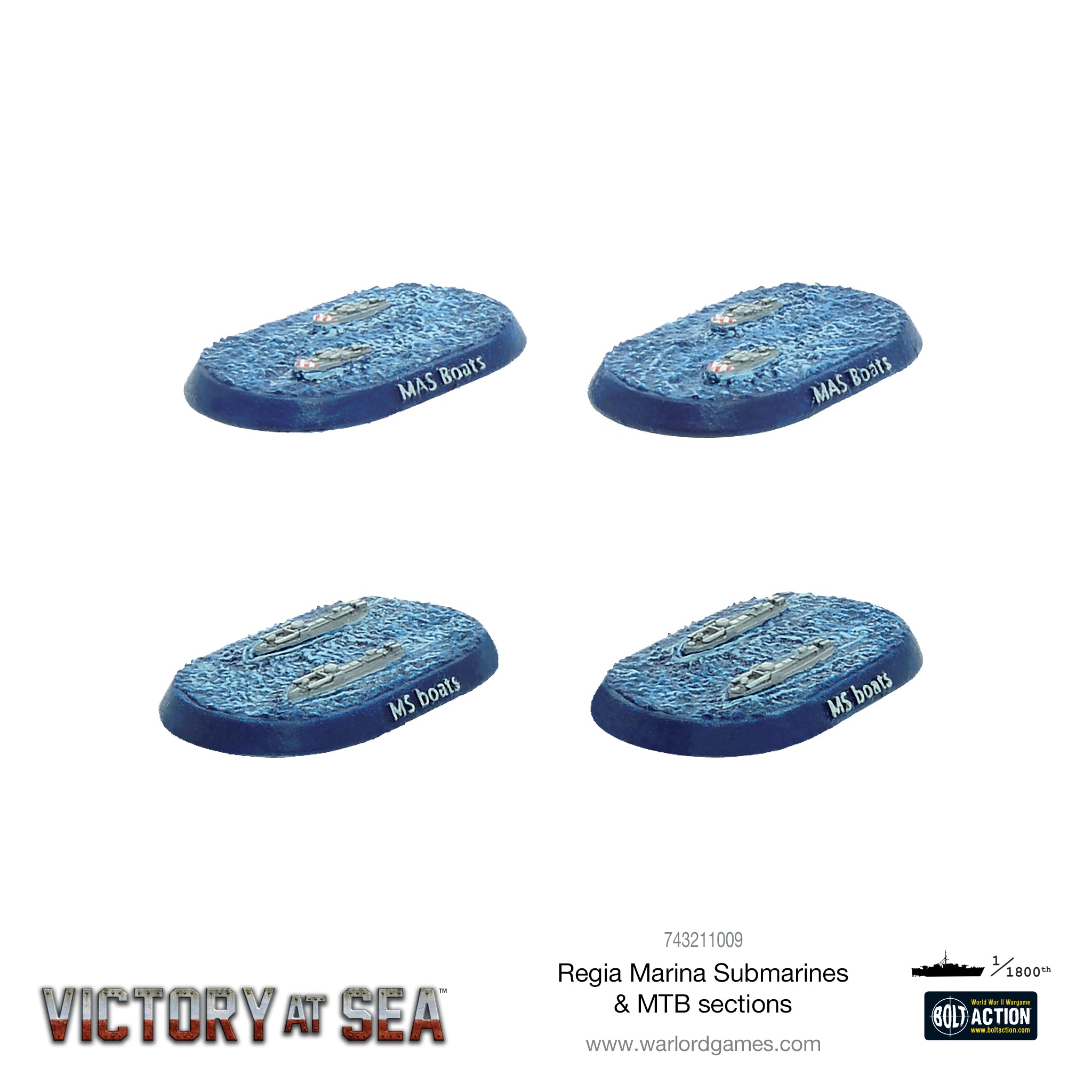 Victory at Sea - Regia Marina Submarines & MTB sections