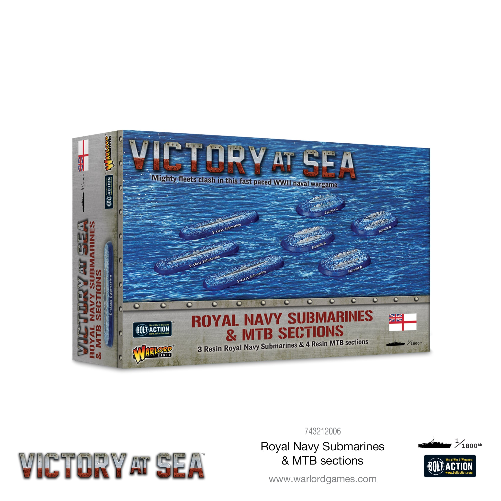 Victory at Sea - Royal Navy Submarines & MTB sections