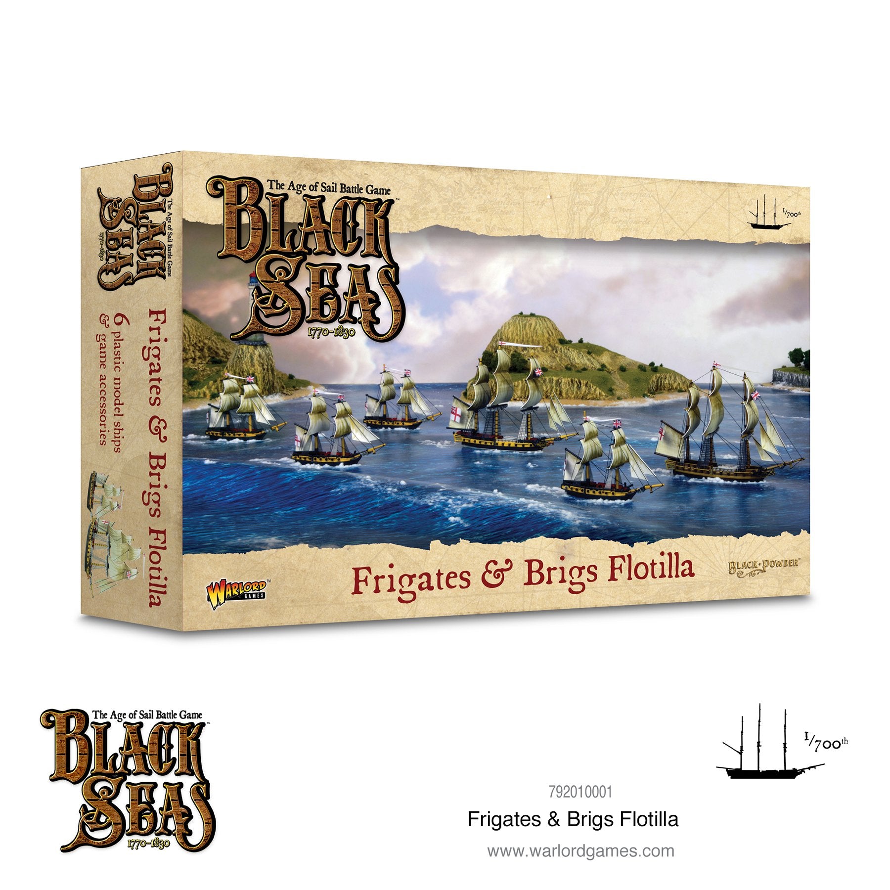 Frigates & Brigs Flotilla (1770 - 1830)