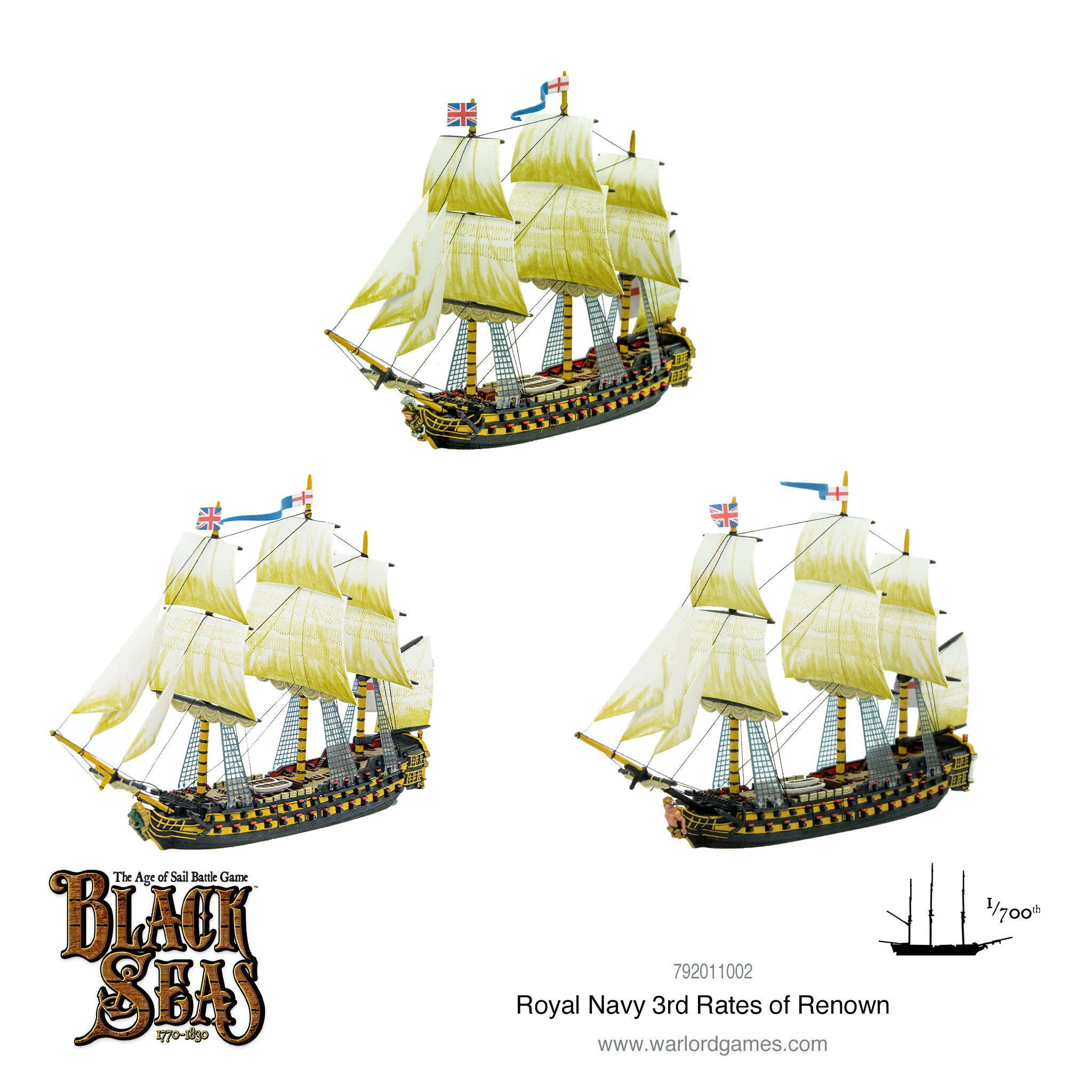 Royal Navy 3rd Rates of Renown