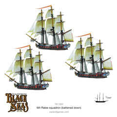 Black Seas: 6th Rates squadron (Battened Down)