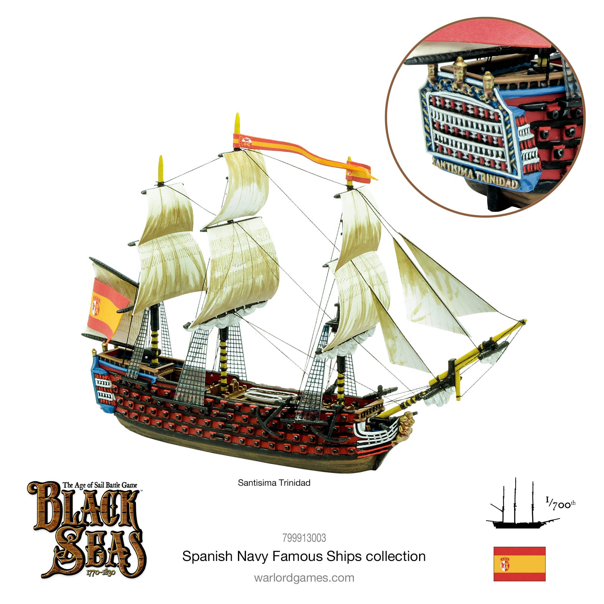 Black Seas: Spanish Navy Famous Ships Bundle