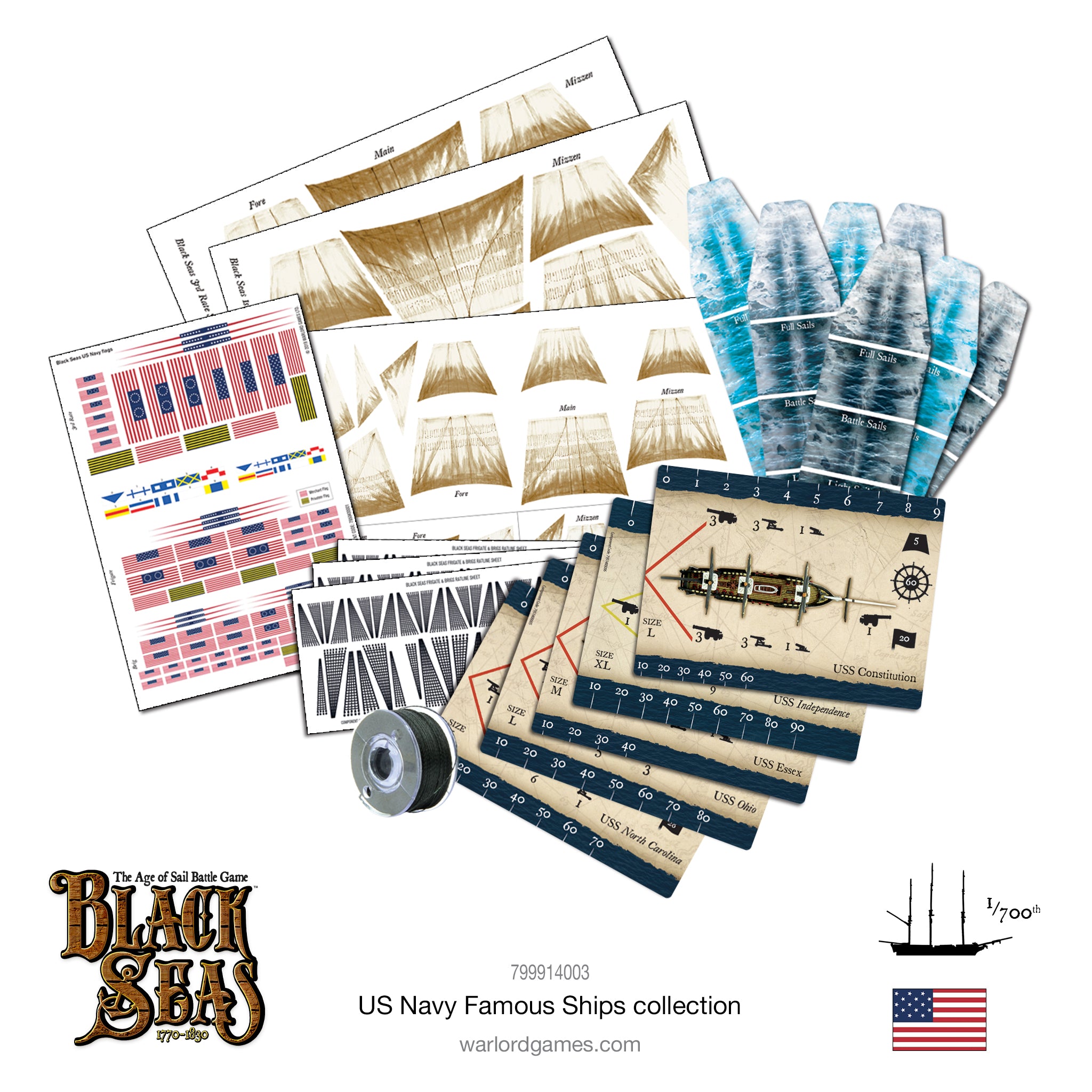 Black Seas: United States Famous Ships Bundle