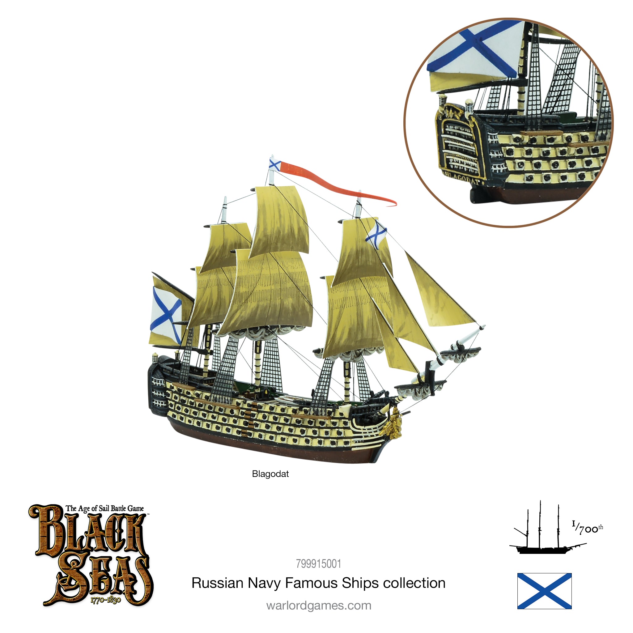 Black Seas: Russian Navy Famous Ships Bundle