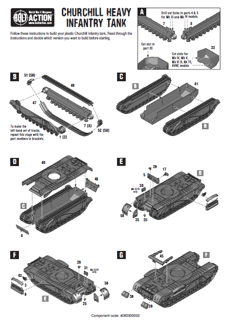 Churchill Tank (Plastic)