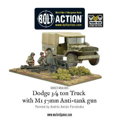 Dodge 3/4 ton Truck with M1 57mm Anti-tank gun