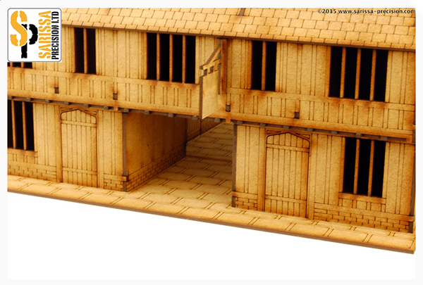 English Timber Framed 28mm Tavern/Coachhouse