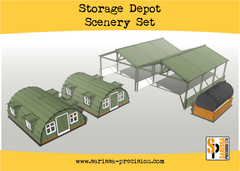 Storage Shelter Scenery Set