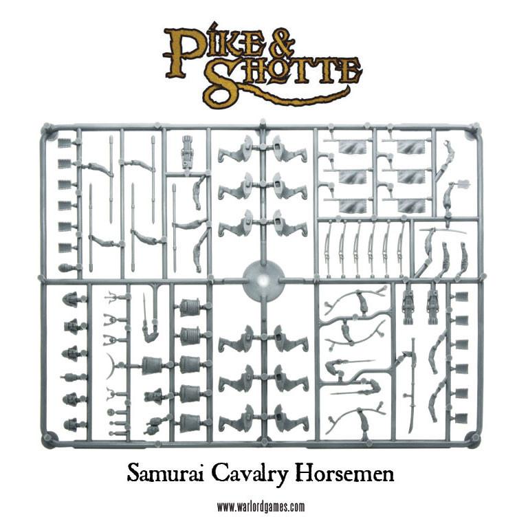 Samurai Cavalry Riders Sprue