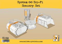 Sci-Fi Scenery Set