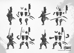 Samurai Infantry Sprue