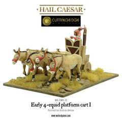 Early 4-equid platform cart I