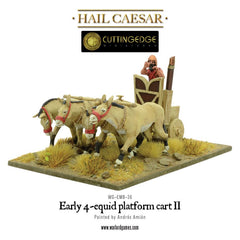 Early 4-equid platform cart II