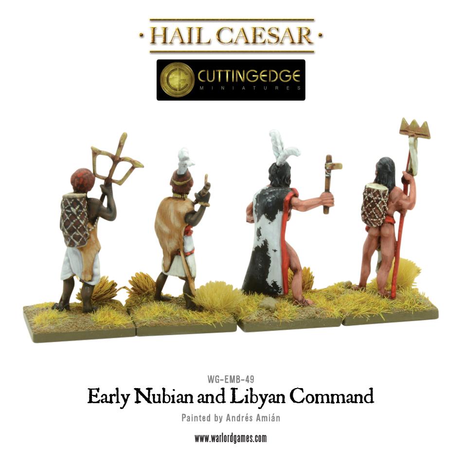 Early Nubian and Libyan command