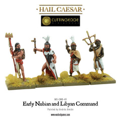 Early Nubian and Libyan command