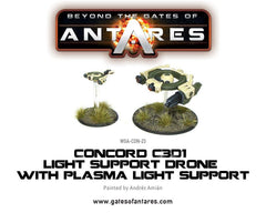 Concord C3D1 Light Support Drone with Plasma Light Support