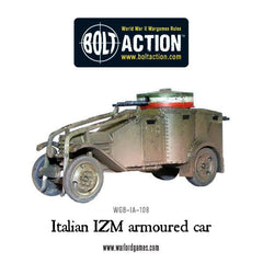 Italian IZM armoured car