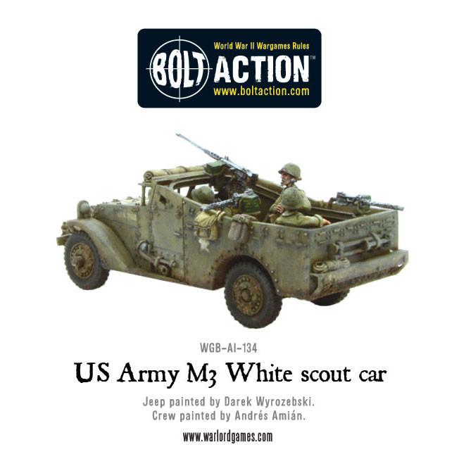 US Army M3 White scout car