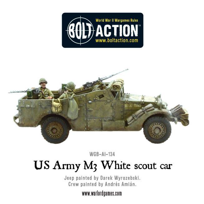 US Army M3 White scout car