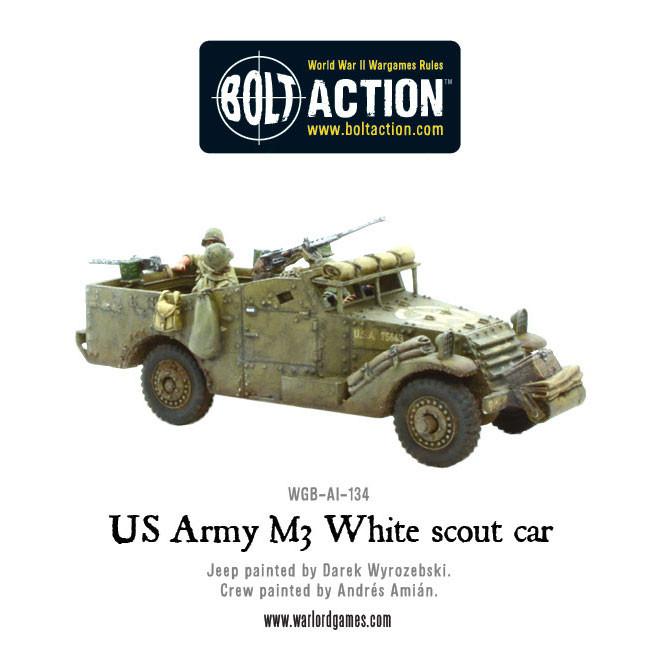 US Army M3 White scout car