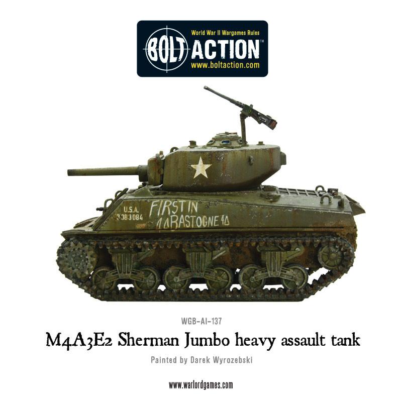 M4A3E2 Sherman Jumbo heavy assault tank