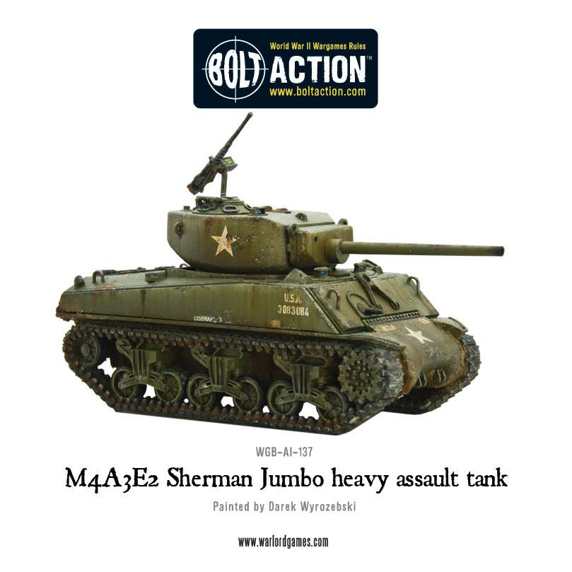 M4A3E2 Sherman Jumbo heavy assault tank