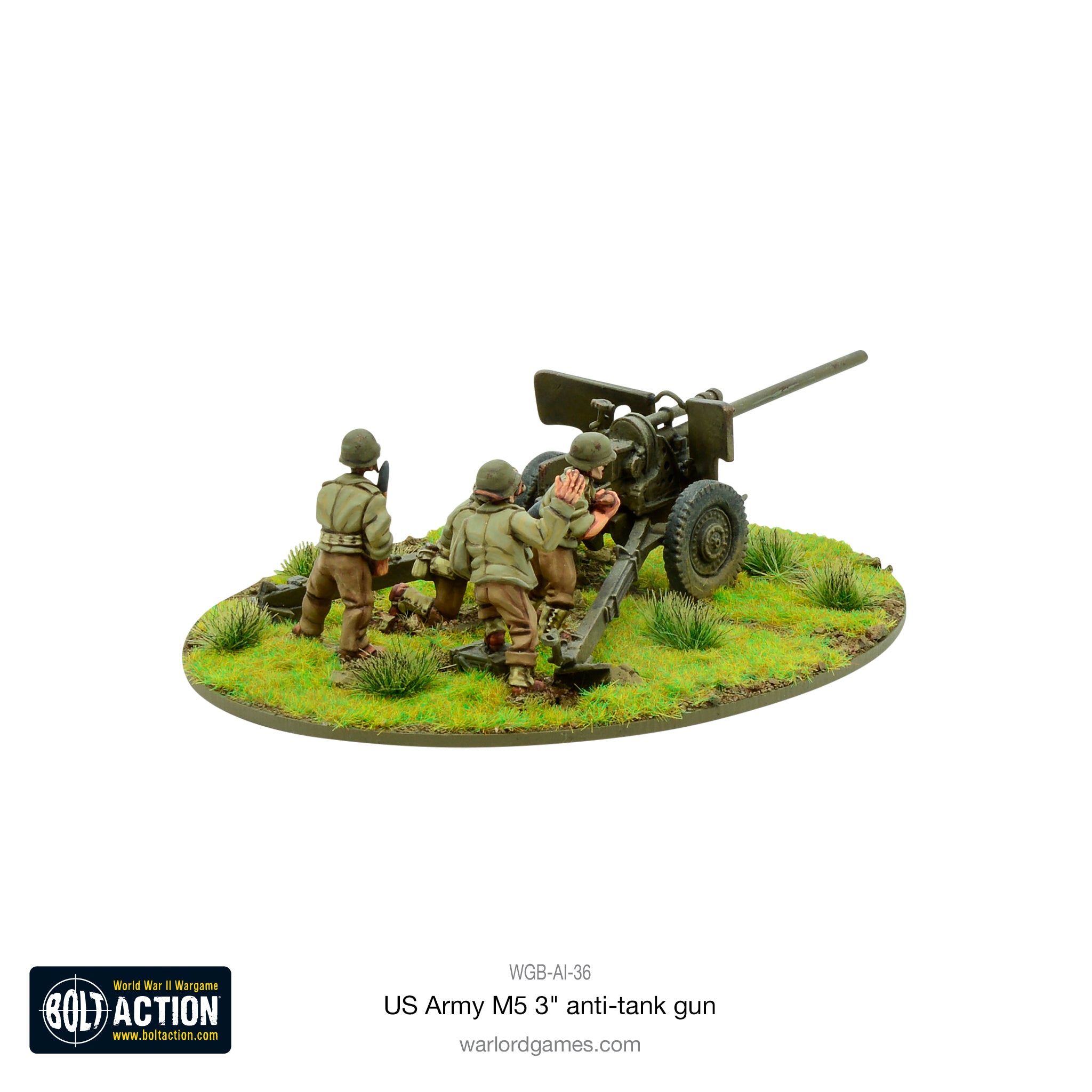 US Army M5 3" anti-tank gun