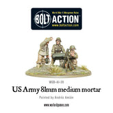 US Army 81mm medium mortar