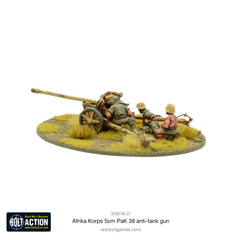 Afrika Korps 5cm PaK 38 anti-tank gun