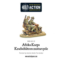 Afrika Korps Kradschutzen motorcycle