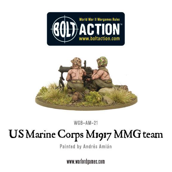 USMC M1917 MMG team