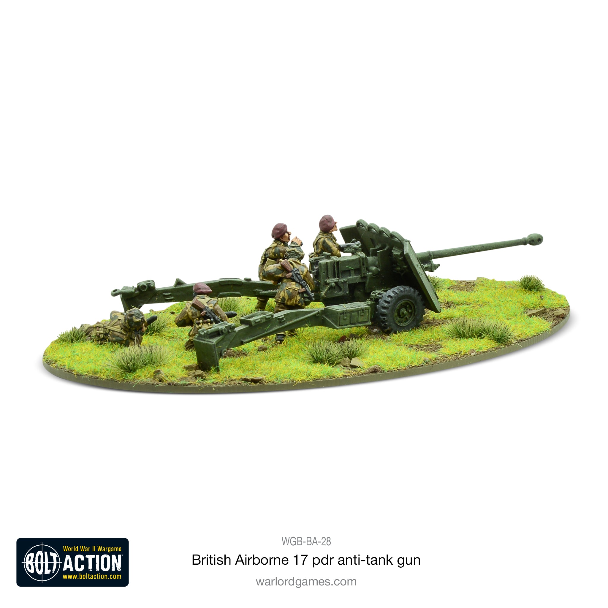 British Airborne 17 pdr anti-tank gun