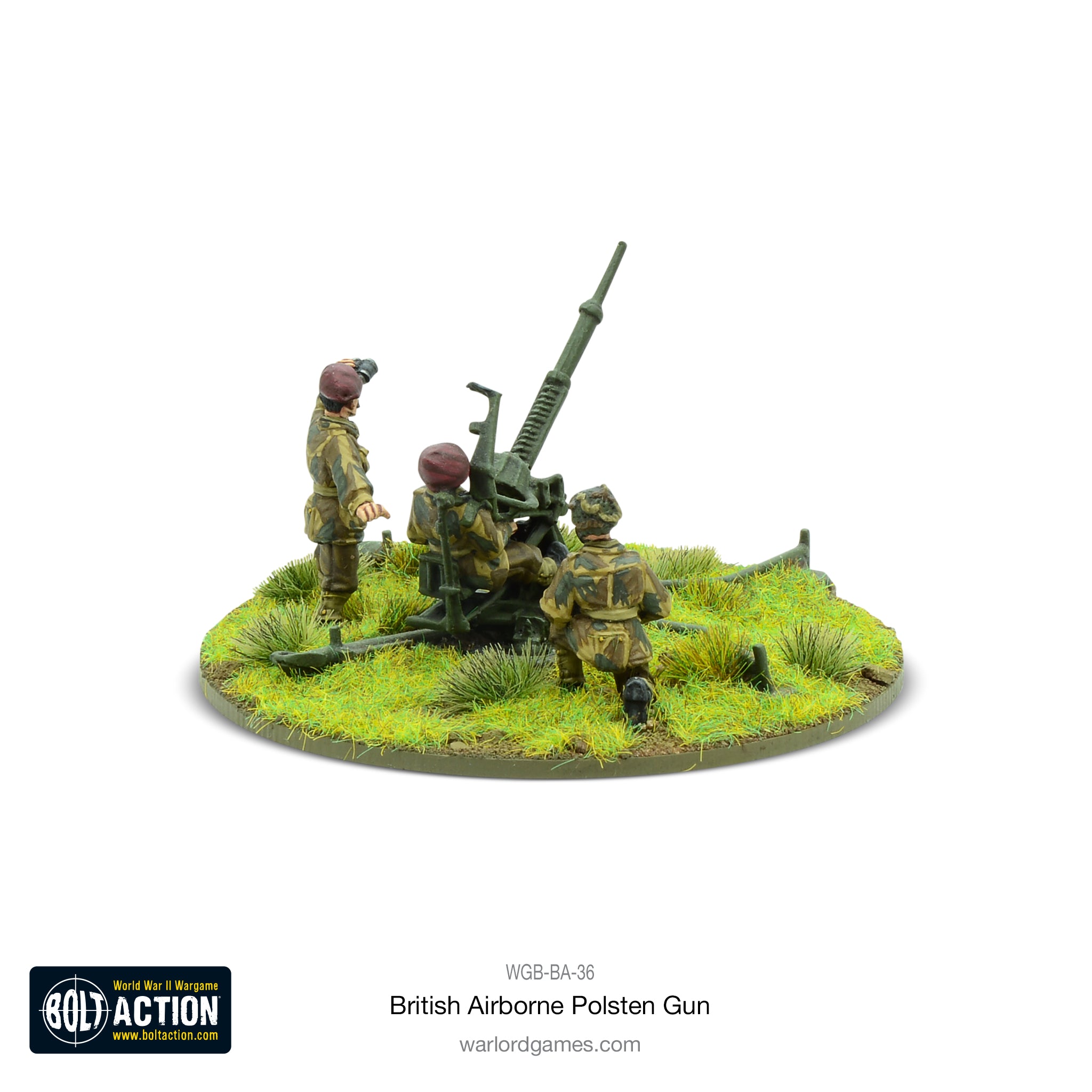 British Airborne Polsten Gun