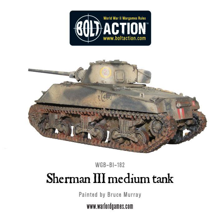 Sherman III medium tank