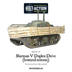 Sherman V Duplex Drive (lowered screens)