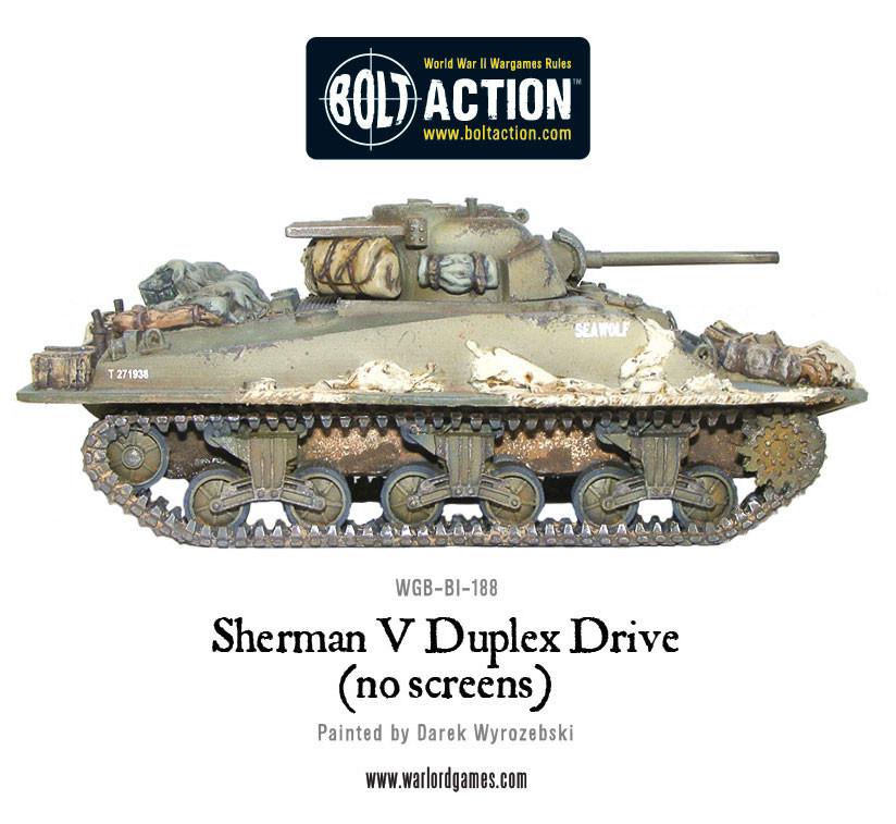 Sherman V Duplex Drive (no screens)