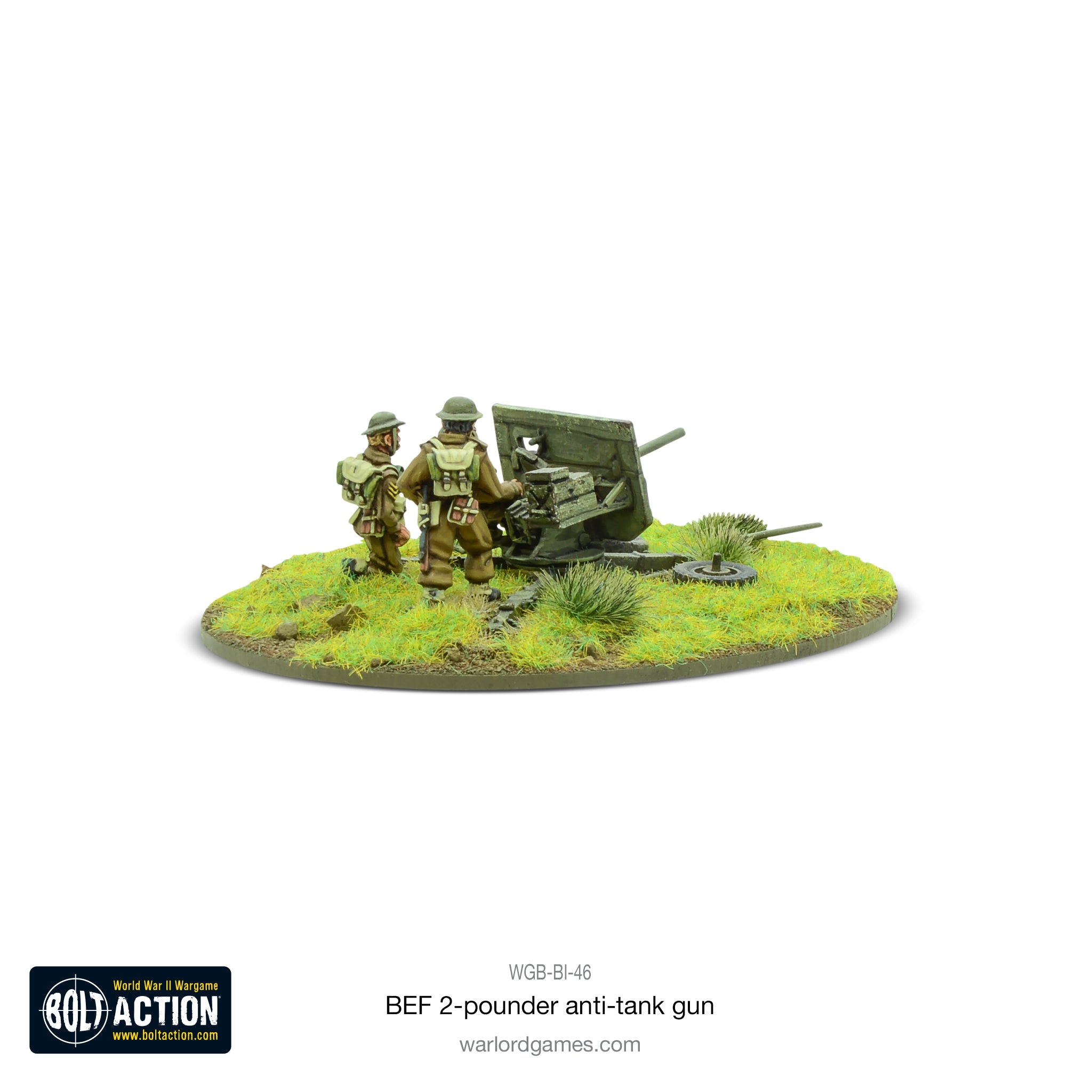 BEF 2 pounder anti-tank gun