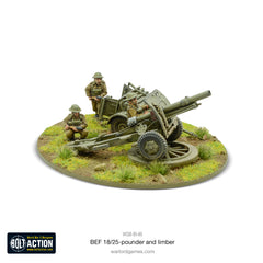 18/25pdr Gun and Limber (BEF)