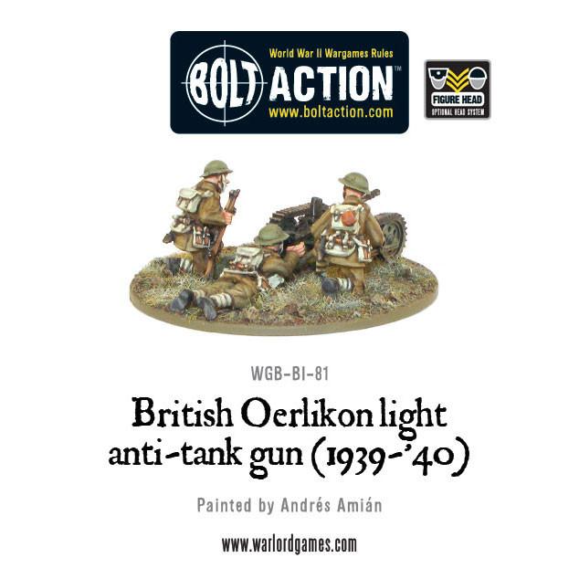 British Oerlikon light anti-tank gun (1939-40)