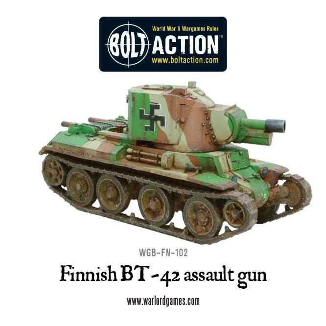 Finnish BT-42 assault gun