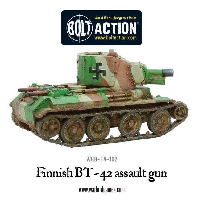 Finnish BT-42 assault gun