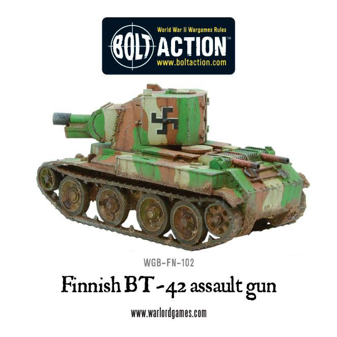 Finnish BT-42 assault gun