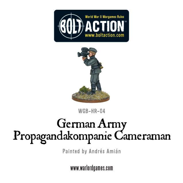 German Army Propagandakompanie Cameraman