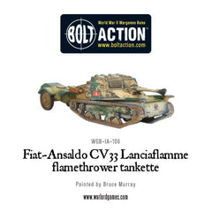 Fiat-Ansaldo CV33 Lanciaflamme flamethrower tankette