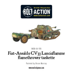 Fiat-Ansaldo CV33 Lanciaflamme flamethrower tankette