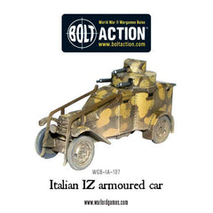 Italian IZ armoured car