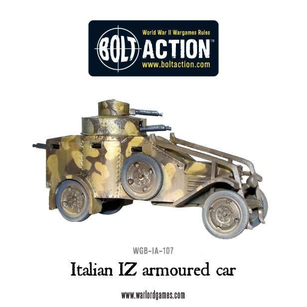 Italian IZ armoured car