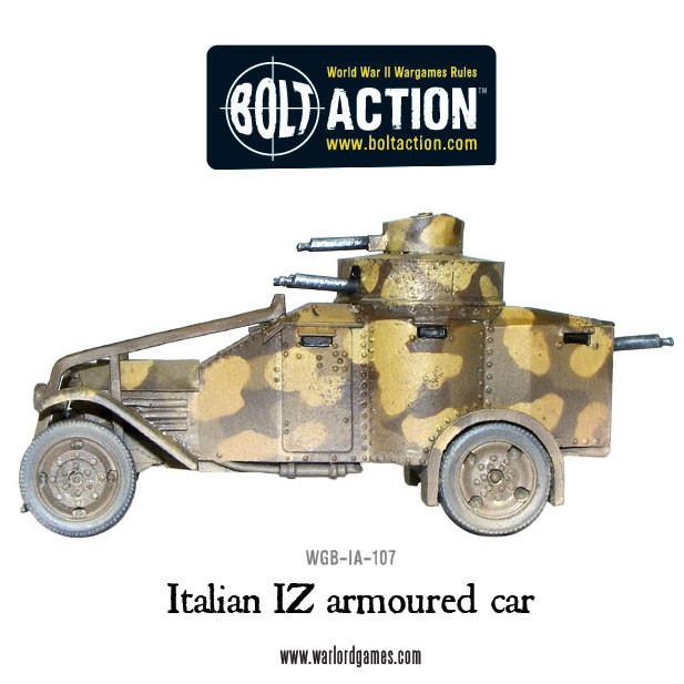 Italian IZ armoured car