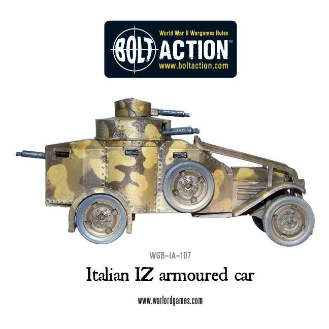 Italian IZ armoured car