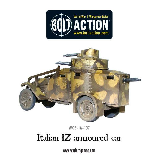 Italian IZ armoured car